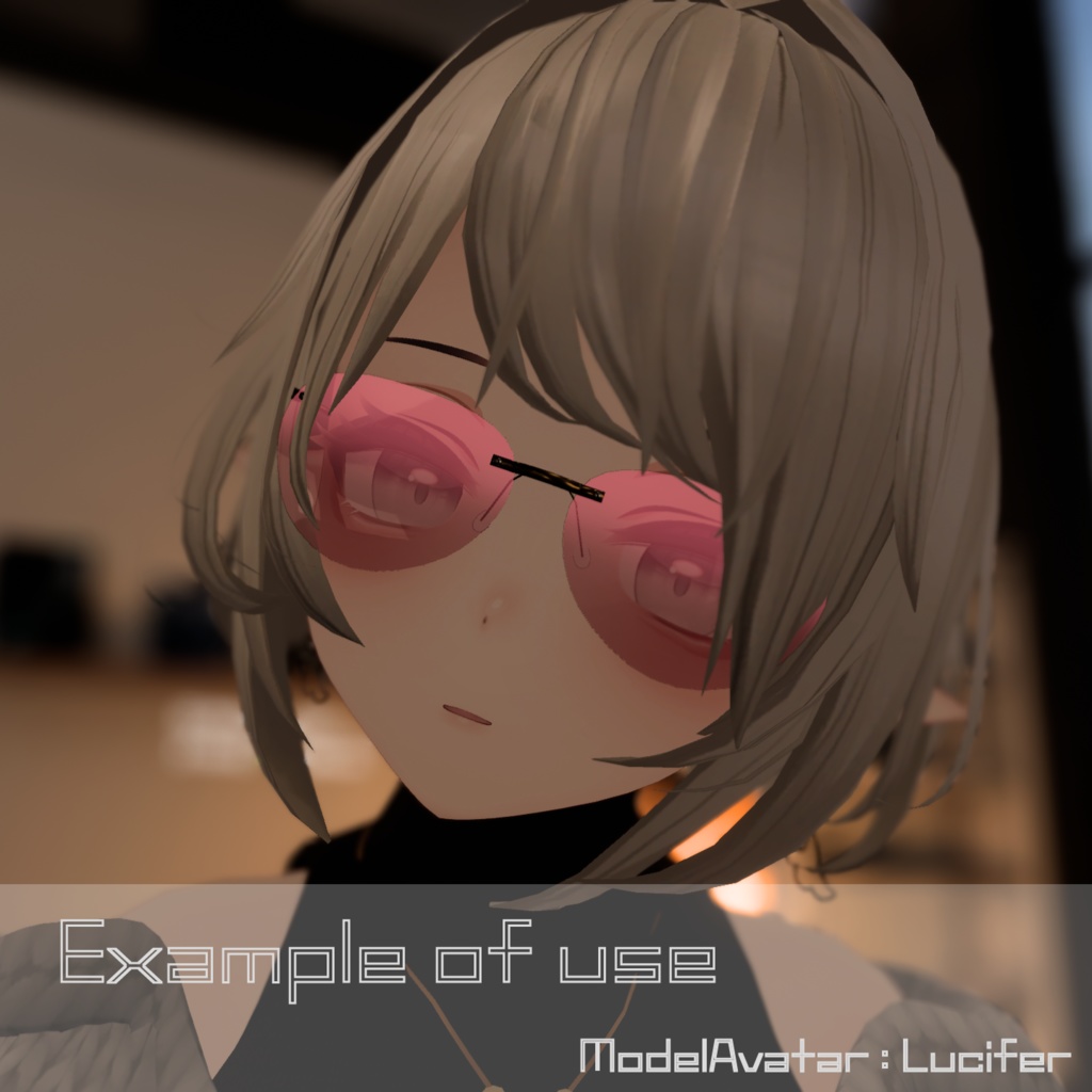【VRCアクセ】GAsunglasses