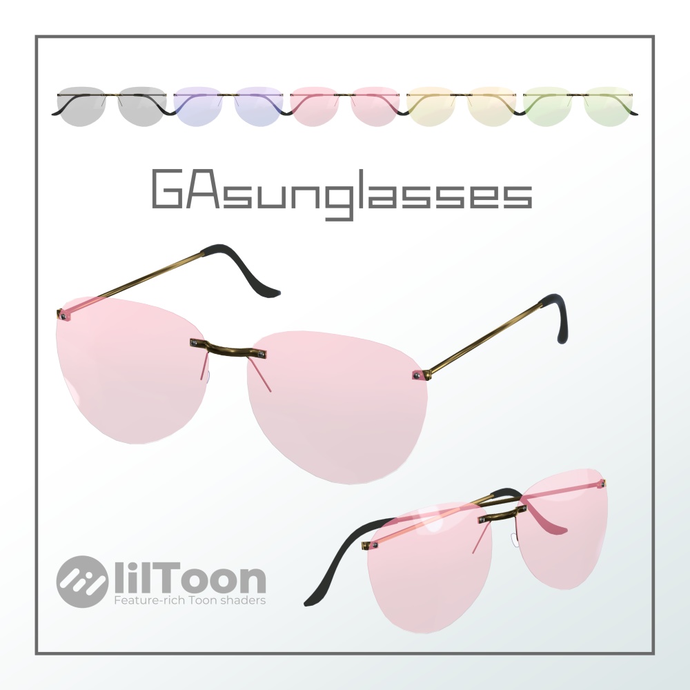 【VRCアクセ】GAsunglasses