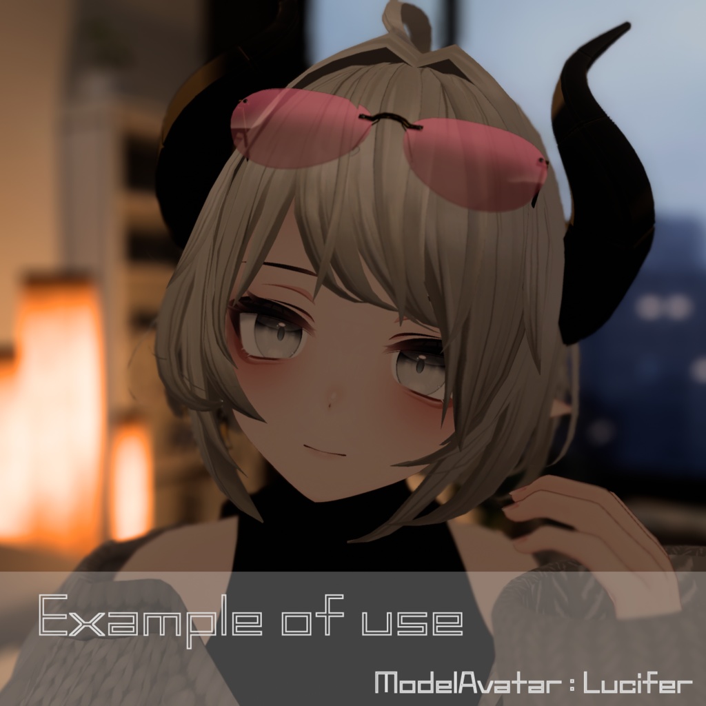 【VRCアクセ】GAsunglasses