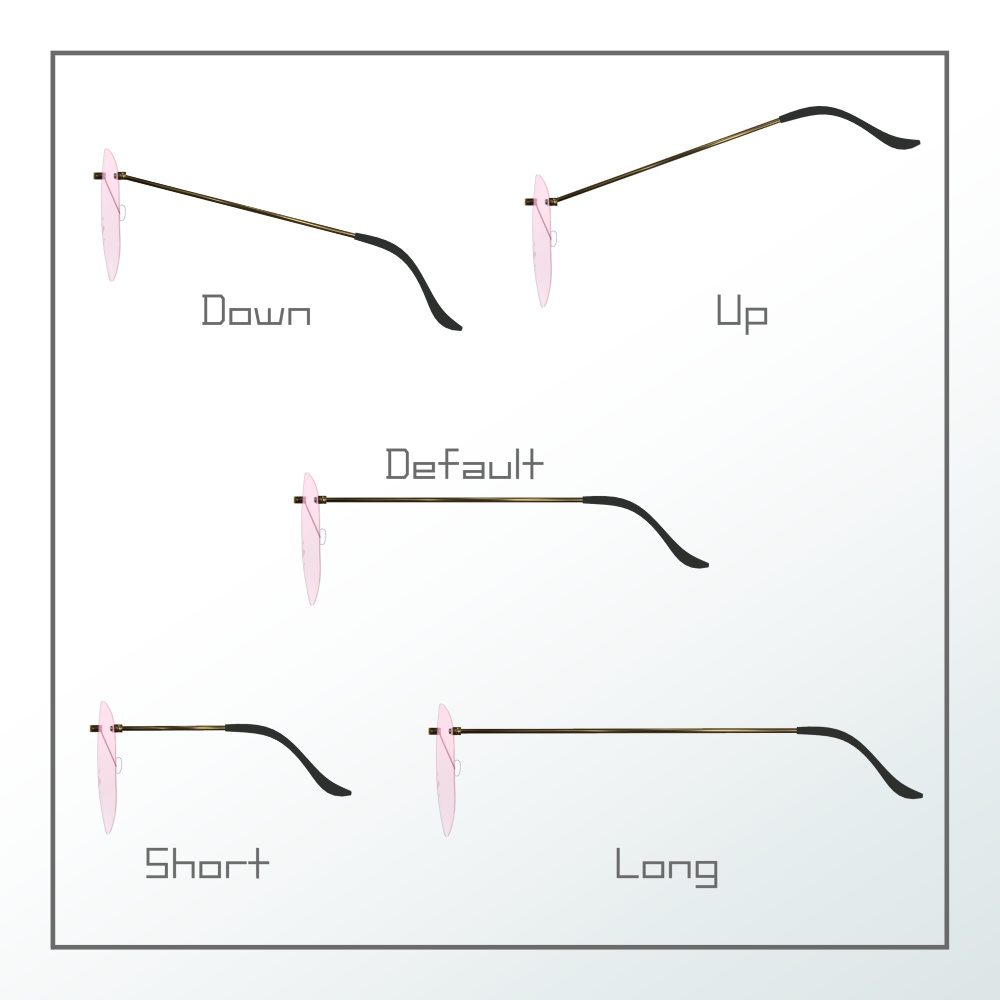 【VRCアクセ】GAsunglasses