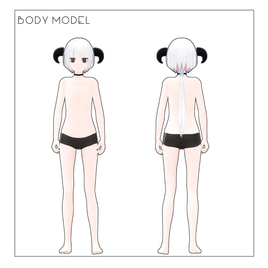 オリジナル3Dモデル『Karal/カラル』