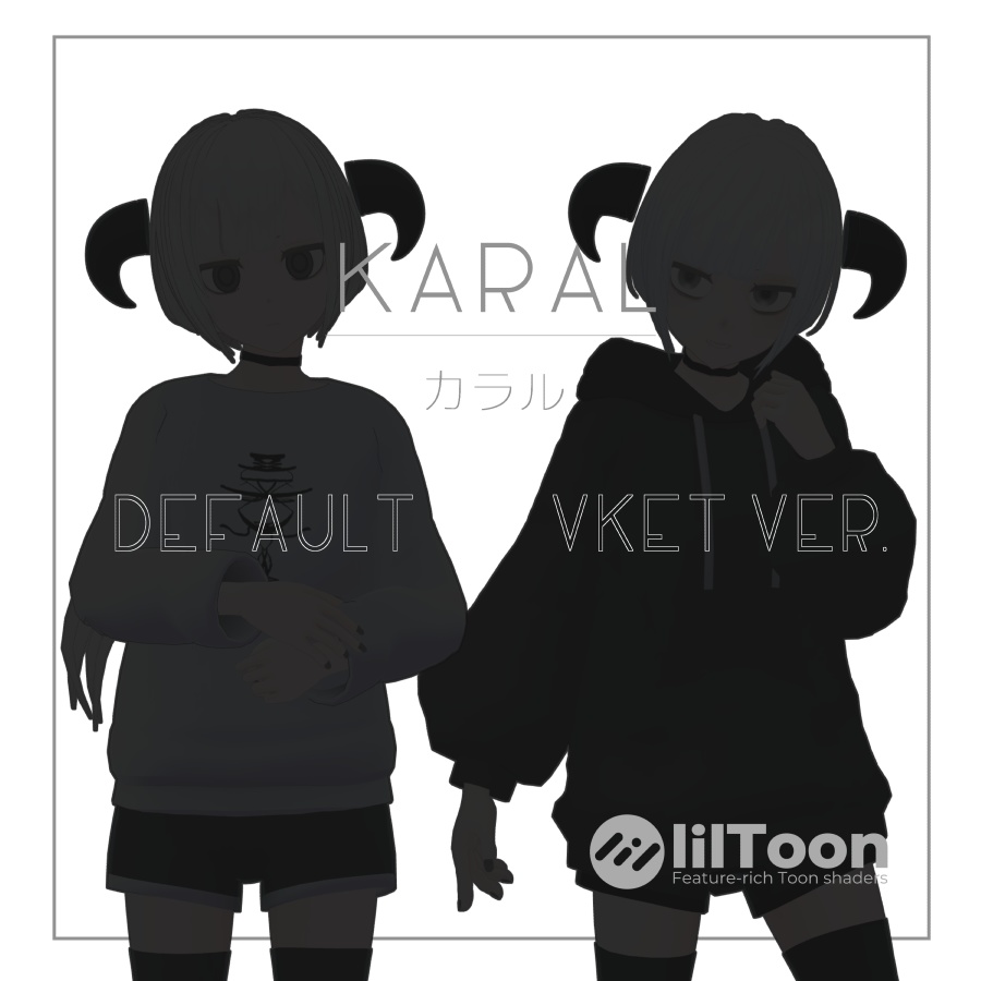 オリジナル3Dモデル『Karal/カラル』