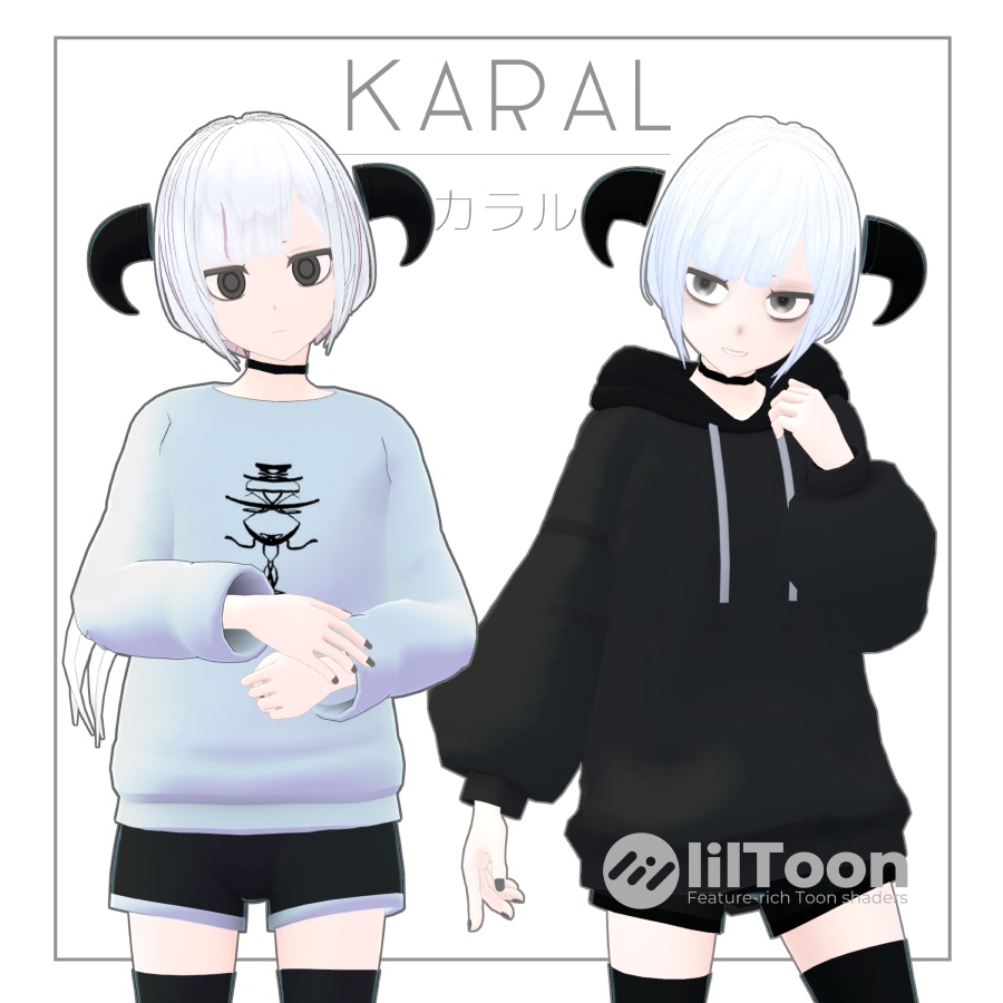 オリジナル3Dモデル『Karal/カラル』