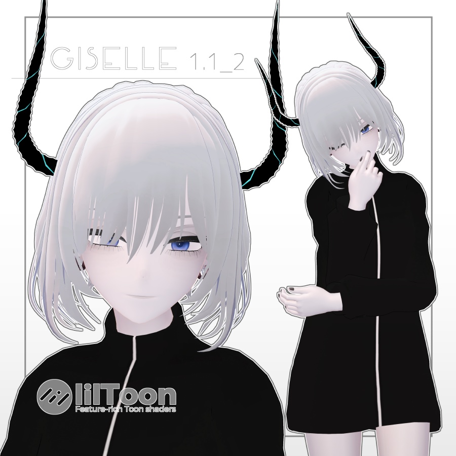 オリジナル3Dモデル『Giselle/ジゼル』