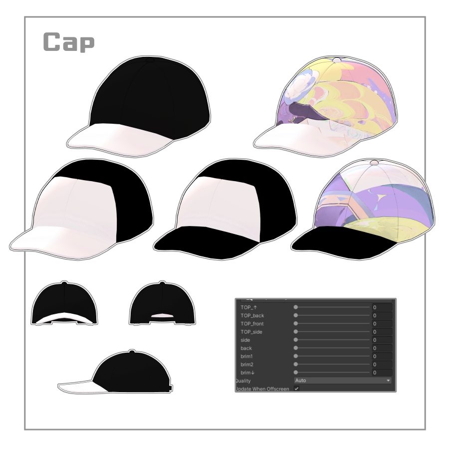 【VRCアクセセット】 GiselleAccessory