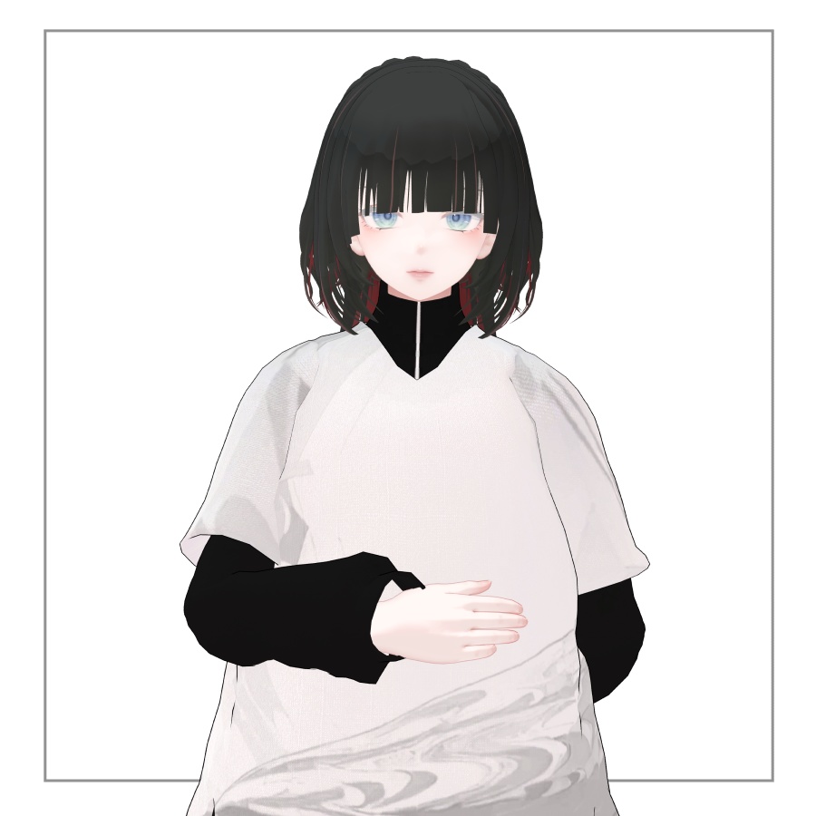 3Dヘアモデル GiselleHair