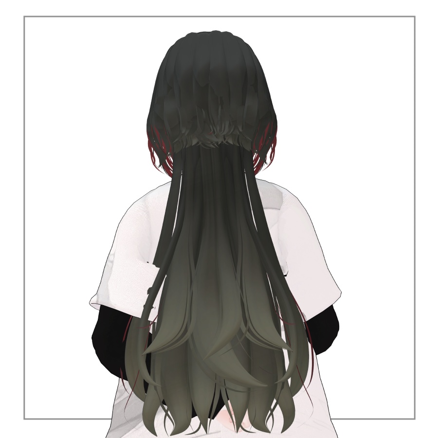 3Dヘアモデル GiselleHair
