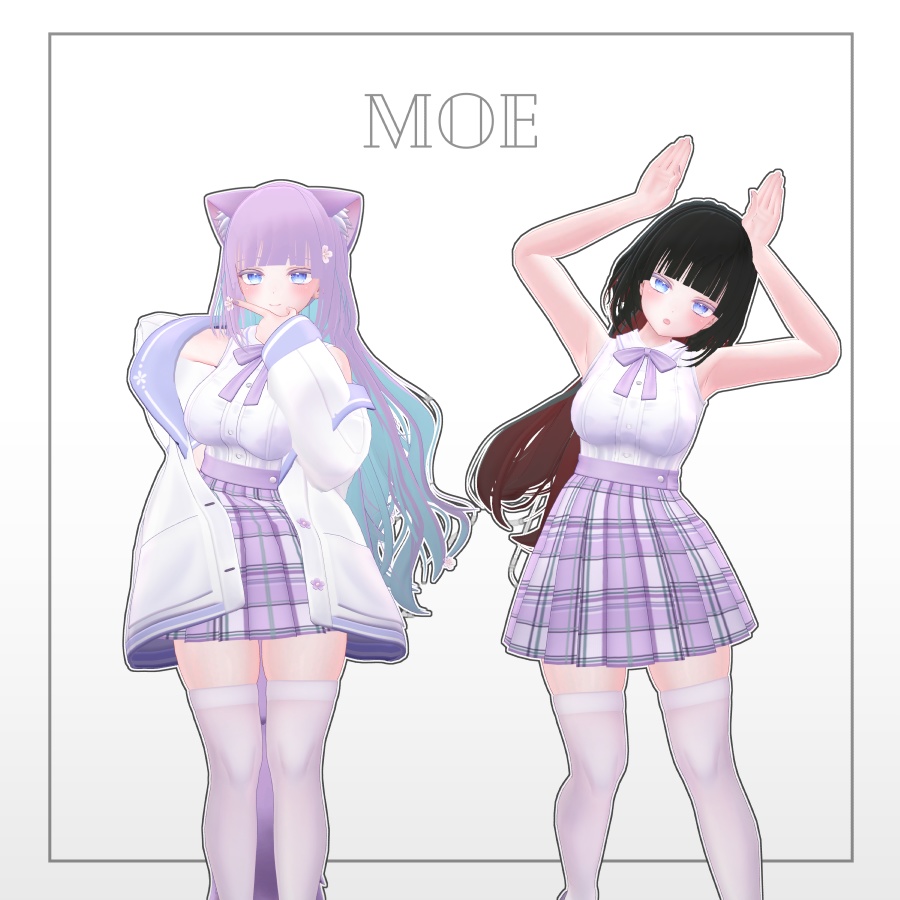 3Dヘアモデル GiselleHair