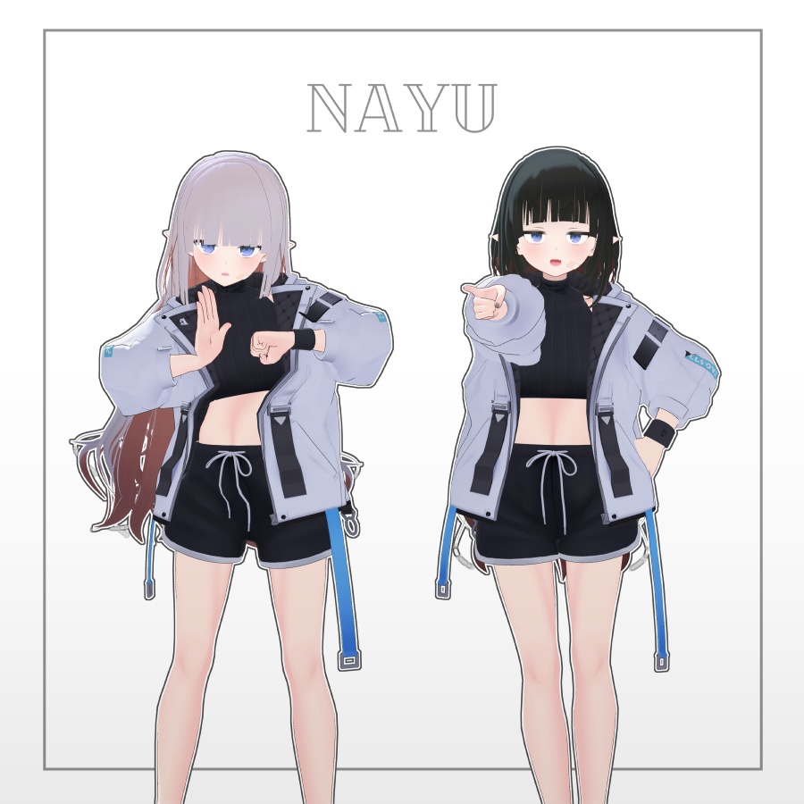 3Dヘアモデル GiselleHair