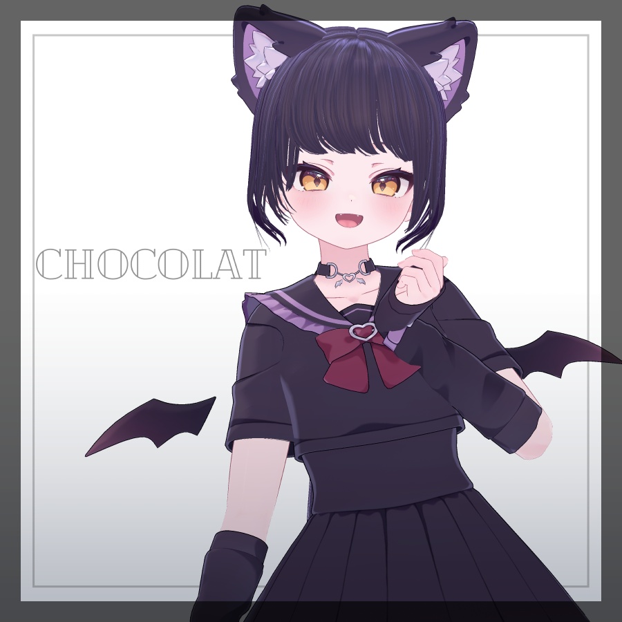3Dヘアモデル OdangoRingPonite【VRC Hair】