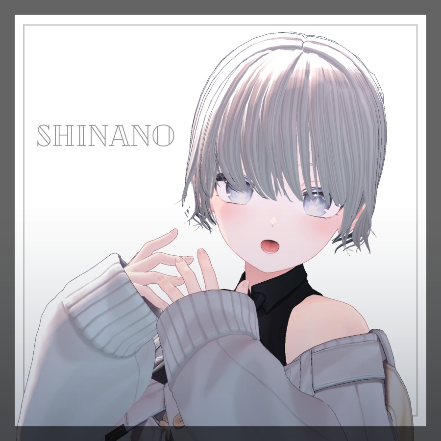 3Dヘアモデル OdangoRingPonite【VRC Hair】