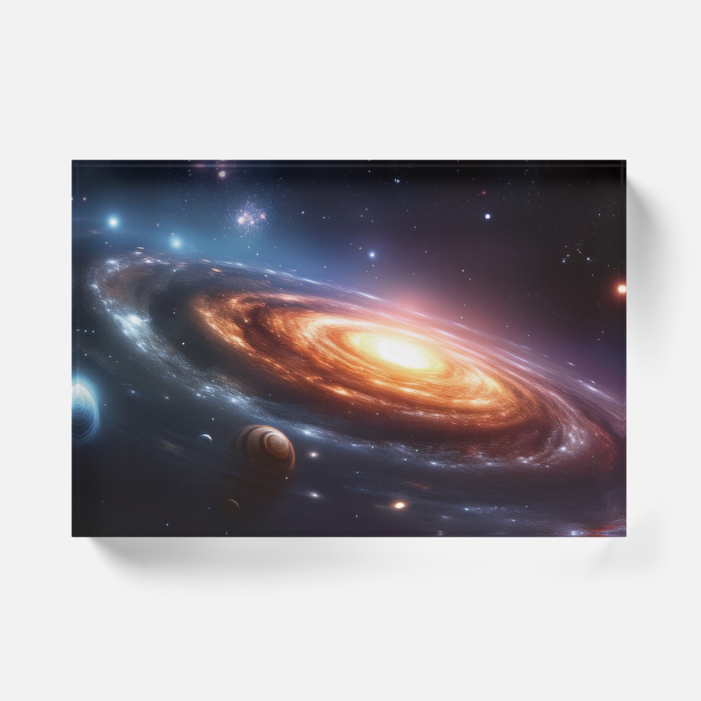 宇宙の愛と奇跡アクリルブロック