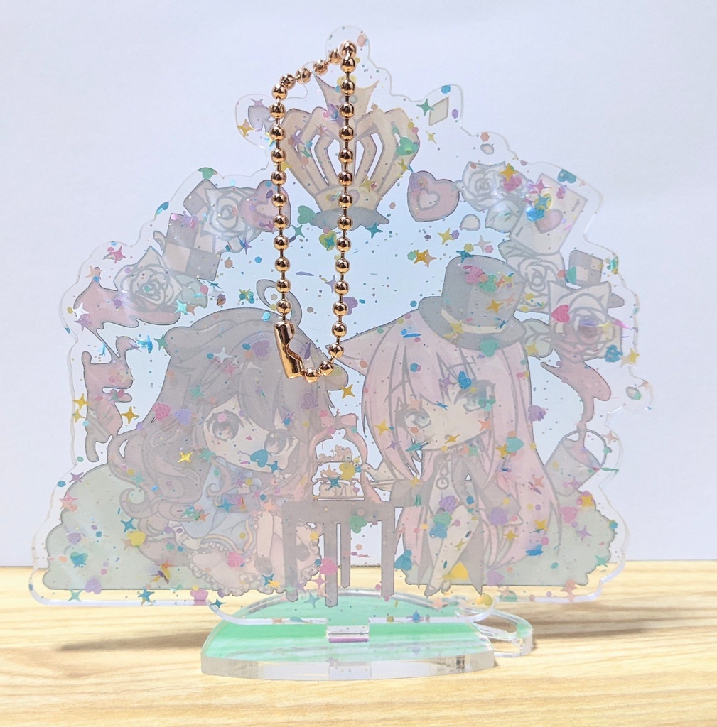 もふっとけもっこ合同アクスタスタンドキーホルダー