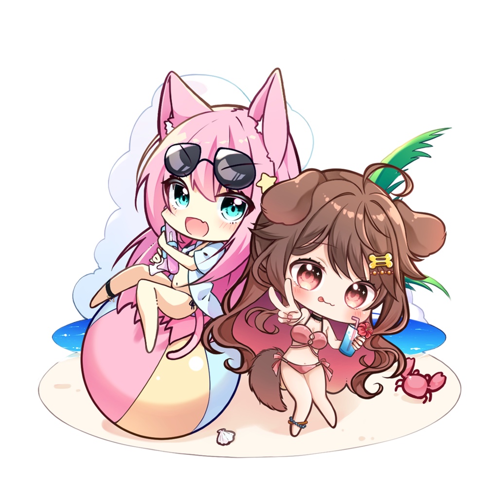 もふっとけもっこステッカー単品
