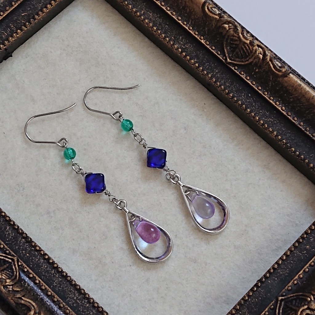 【sale】シェリルイヤリング風ピアス イヤリング