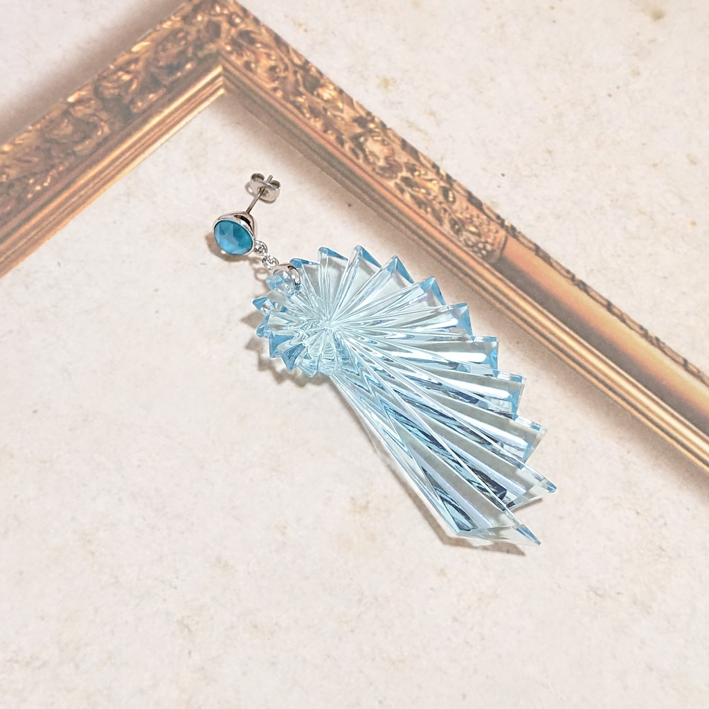 空色の翼のピアス