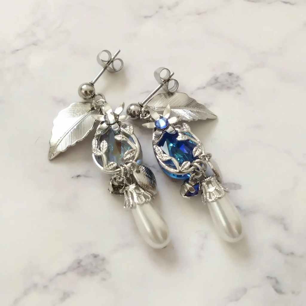 ice flower ～Spring～* ピアス イヤリング - Frühlings meer - BOOTH