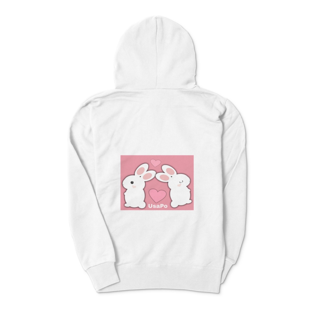 二人のうさぽパーカー☆
