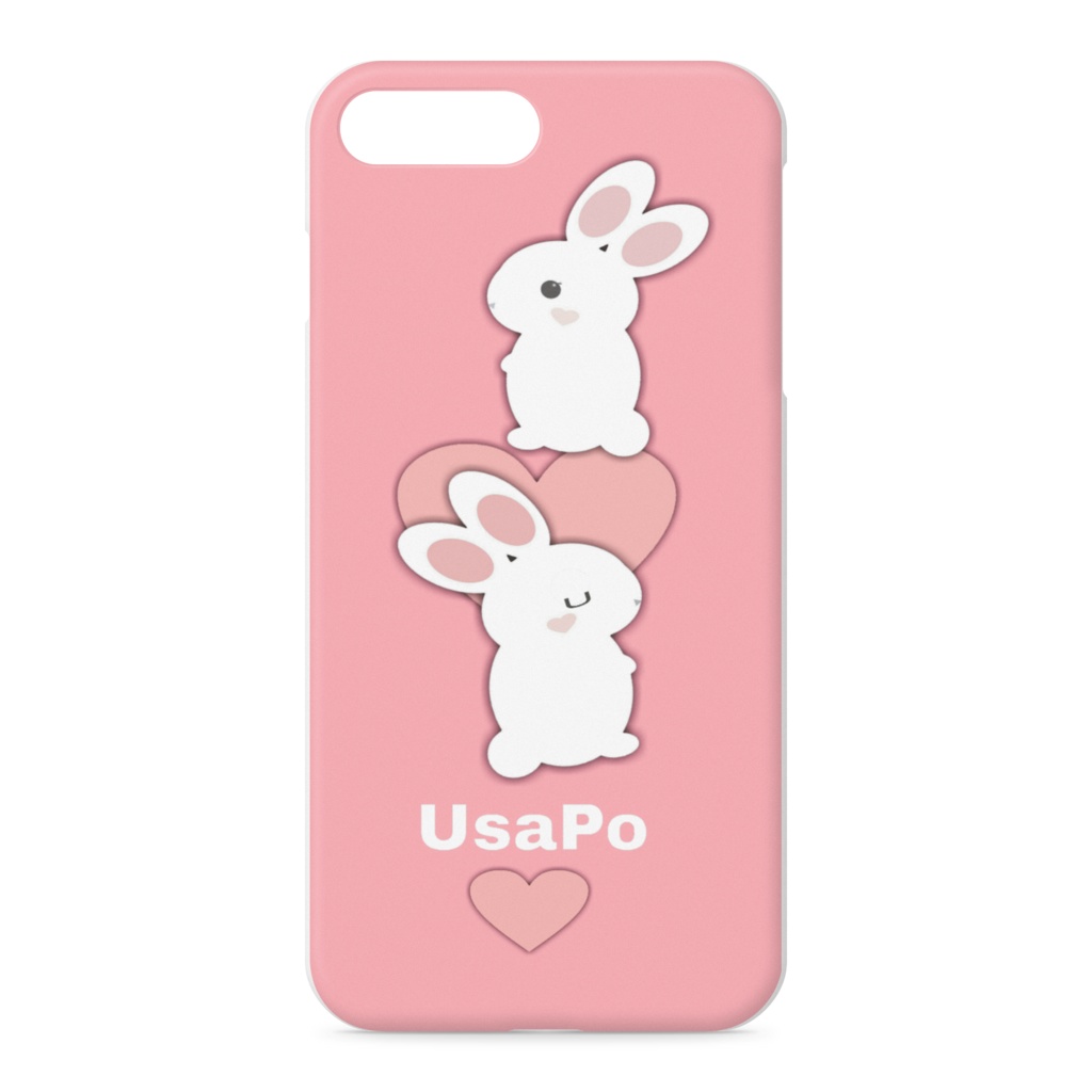 iPhoneケース 8 Plus / 7 Plus うさぽiPhoneケース☆