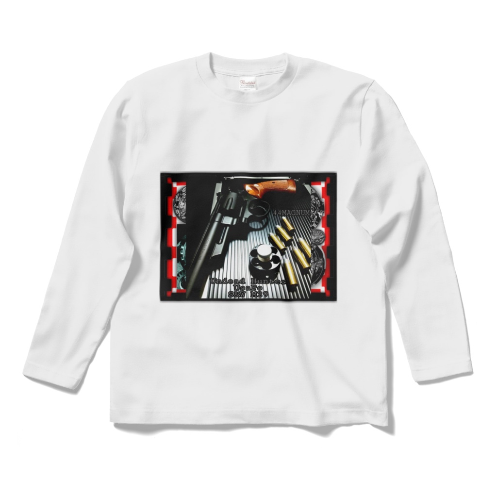 M29-3 Undead Hunter UsaPo 44MAGNUM T-shirt ☆ 3 (44マグナム Tシャツ)
