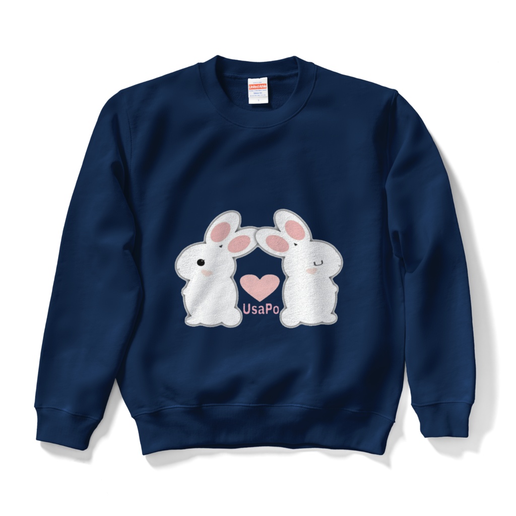 スウェット☆ うさぽスウェット☆ 雪国から☆こんにちはぽ☆ 3