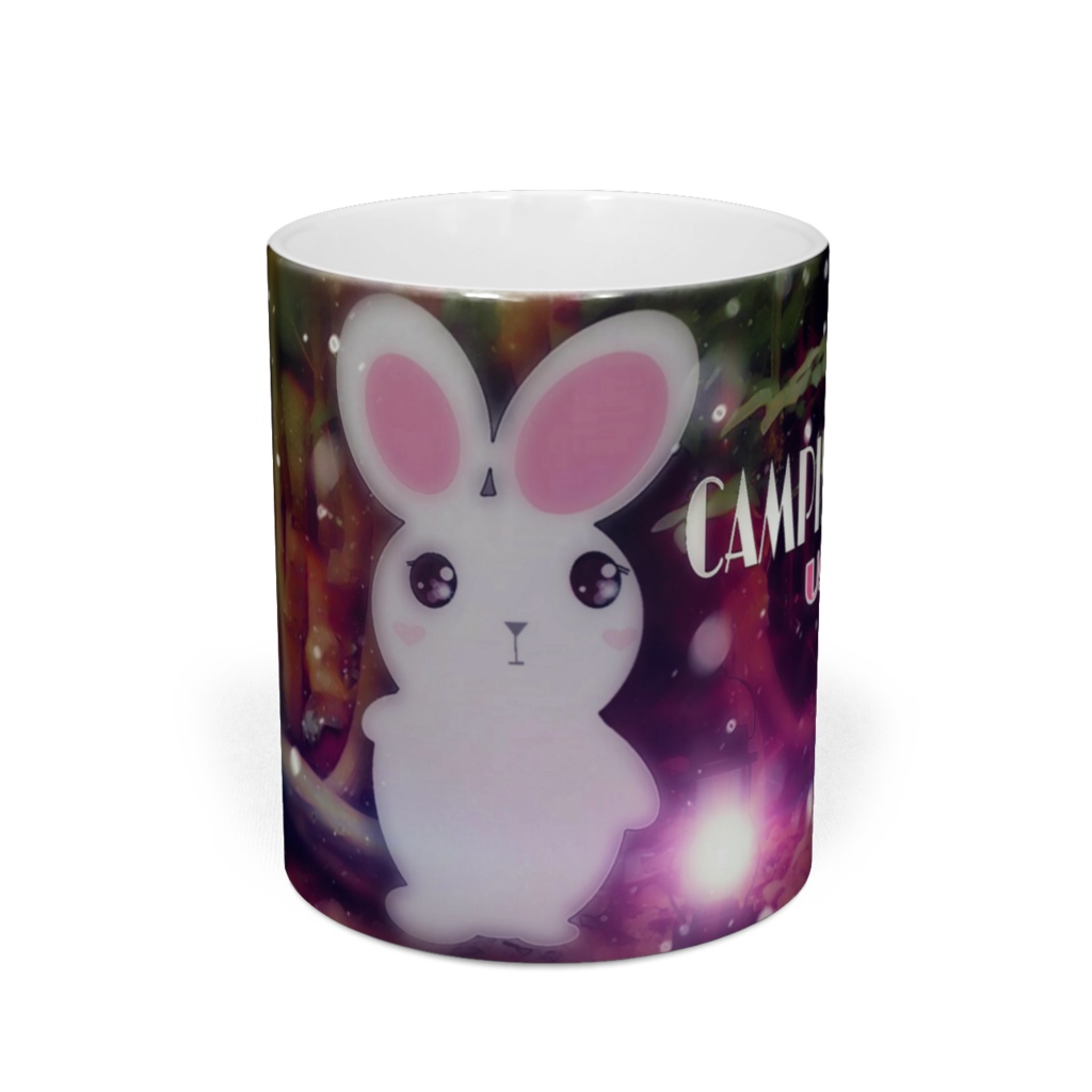 うさぽマグカップ☆ ソロキャンプ☆