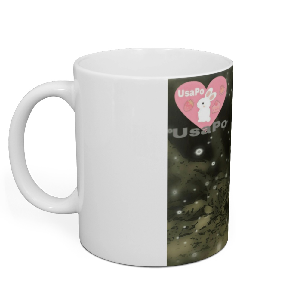 うさぽマグカップ☆ 大好きぽ☆
