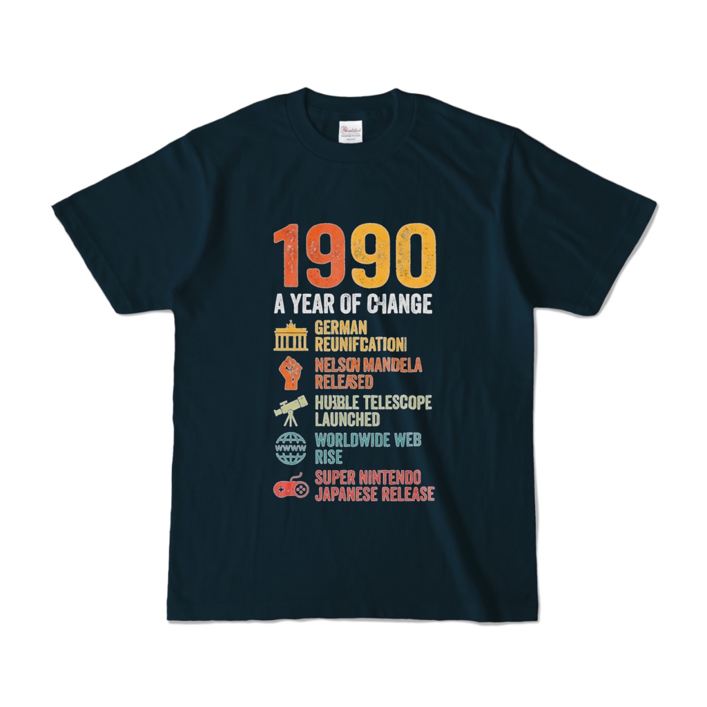 1990年 World Events Tシャツ