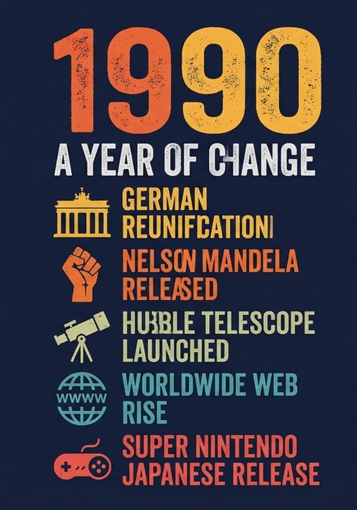 1990年 World Events Tシャツ