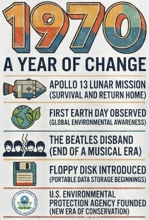 1970年 World Events Tシャツ