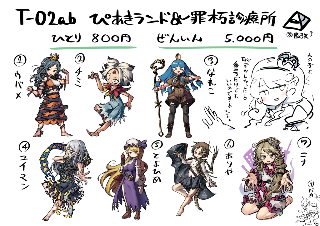 【全7種】にしきうえきょうコンプリートアクスタ