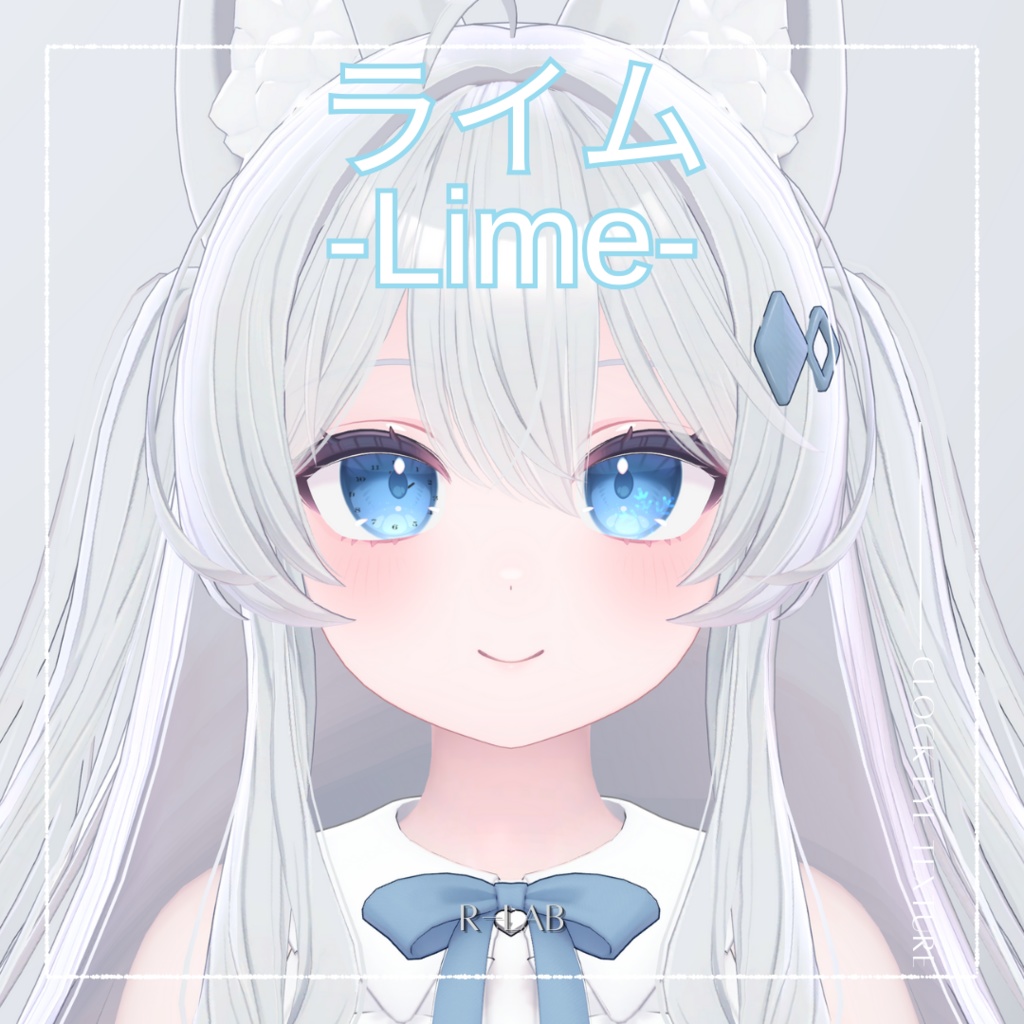 【VRC】Clock Eye Texture▶11 Avatar support◀/【VRChat向け】時計の目▶11 アバター対応◀