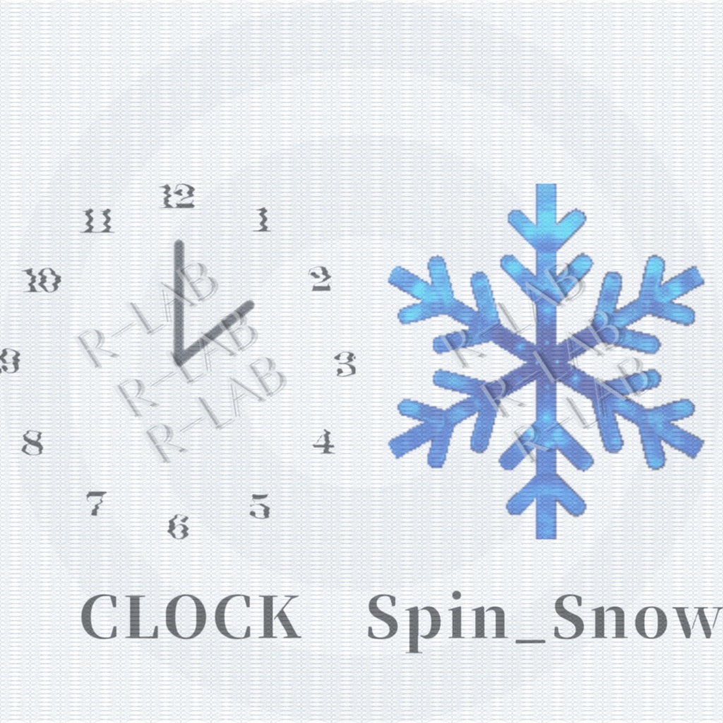 【VRC】Clock Eye Texture▶11 Avatar support◀/【VRChat向け】時計の目▶11 アバター対応◀