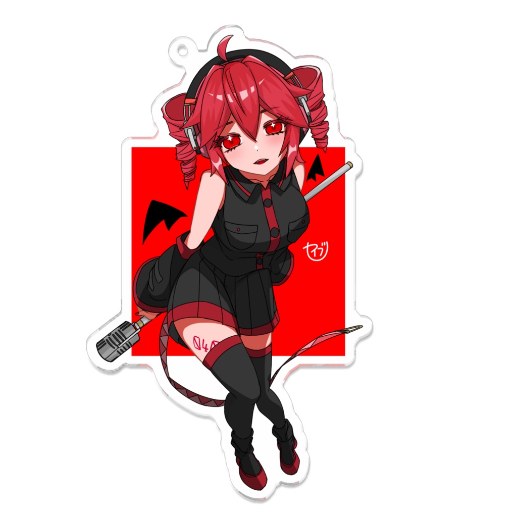 重音テトキーホルダー！