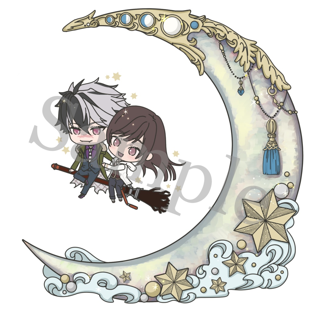 ブラ晶♀空中散歩ゆらゆらアクスタ