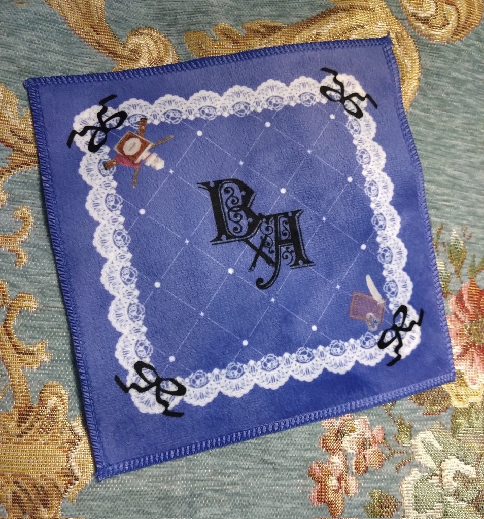 ゴシック風ブラ晶♀ハンカチタオル