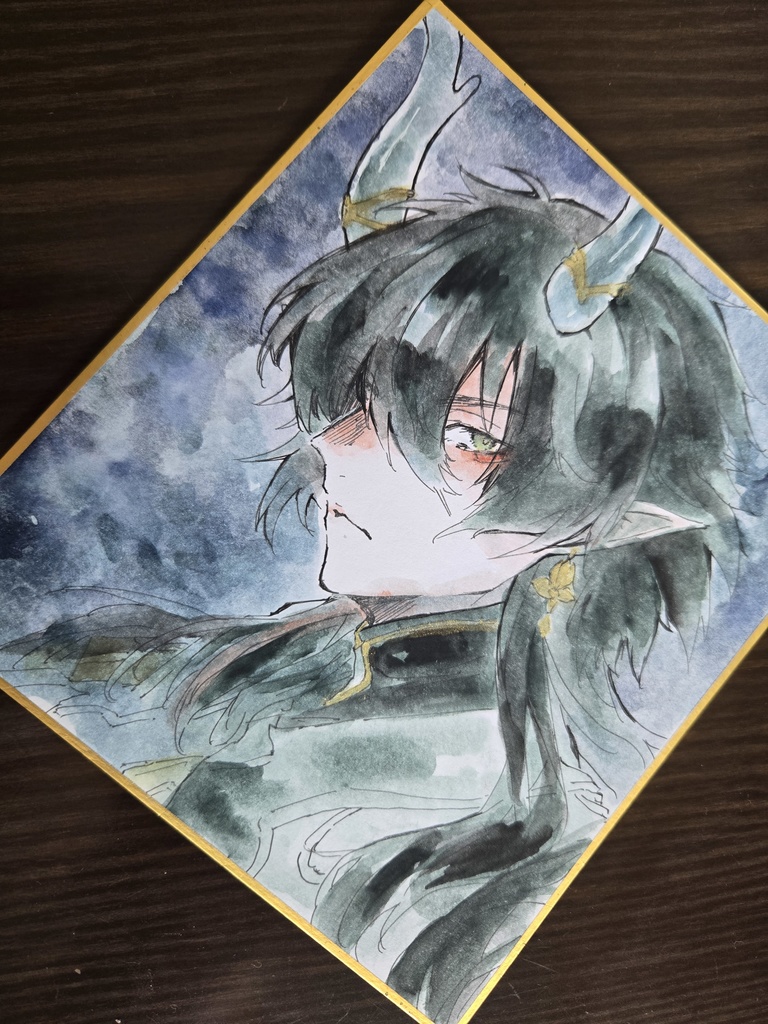 崩壊:スターレイル 丹恒・飲月 色紙原画