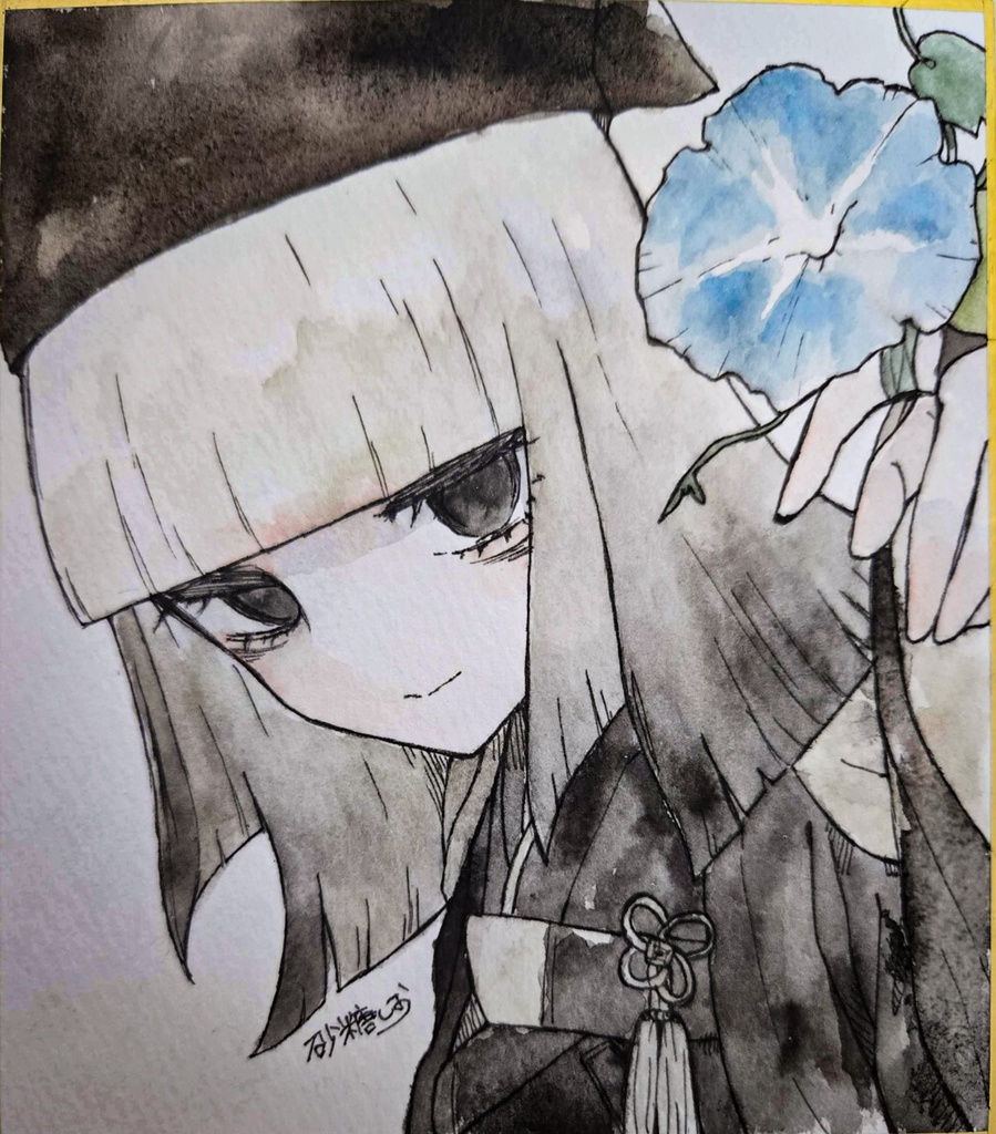 【FGO】千利休【色紙原画】