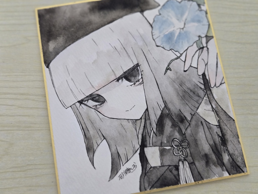 【FGO】千利休【色紙原画】