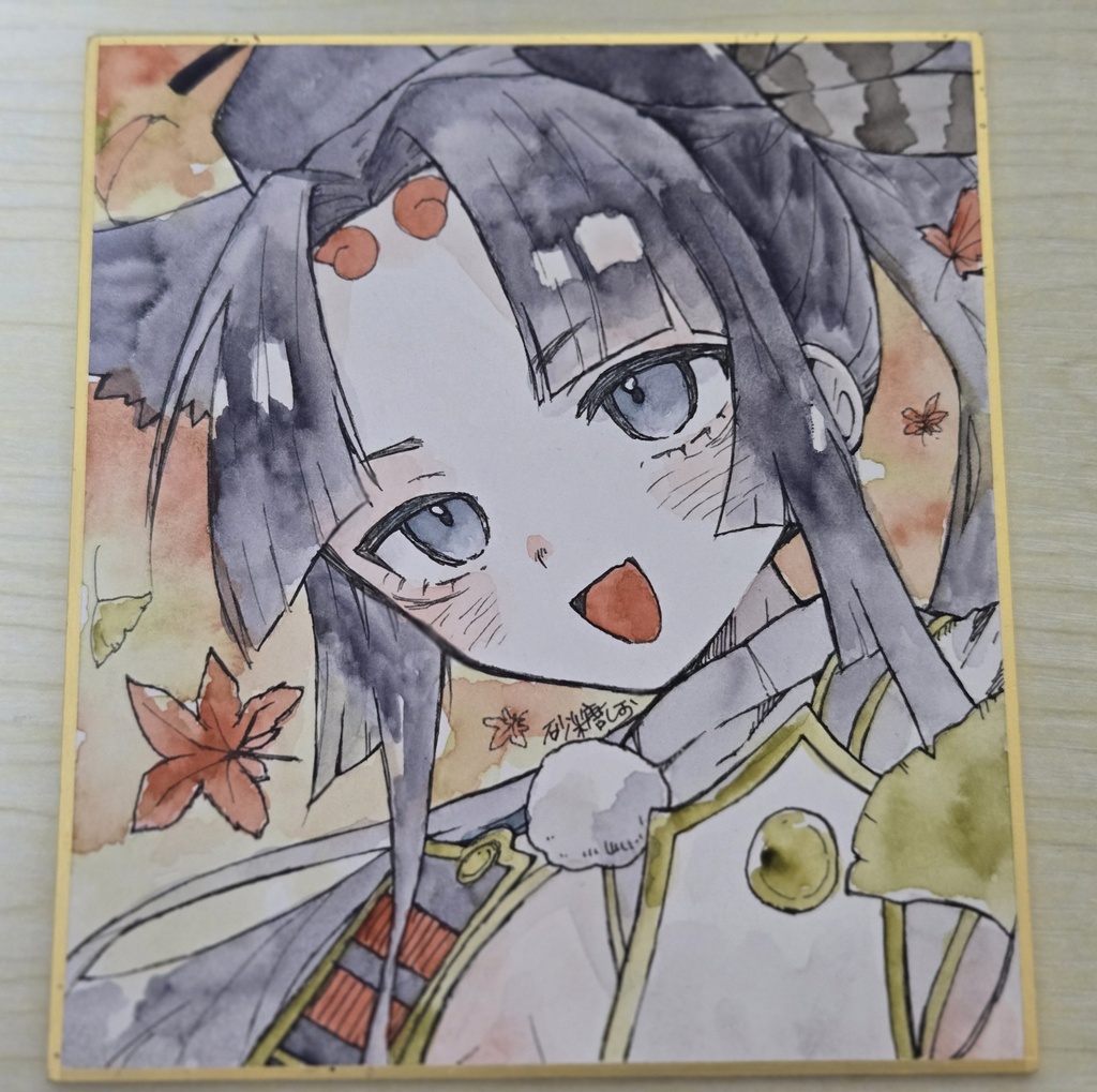 【FGO】牛若丸【色紙原画】