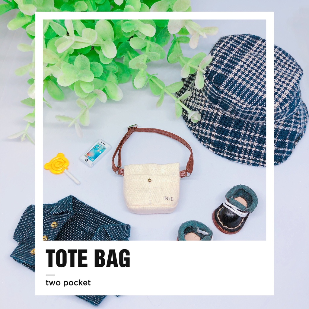 two pocket totebag