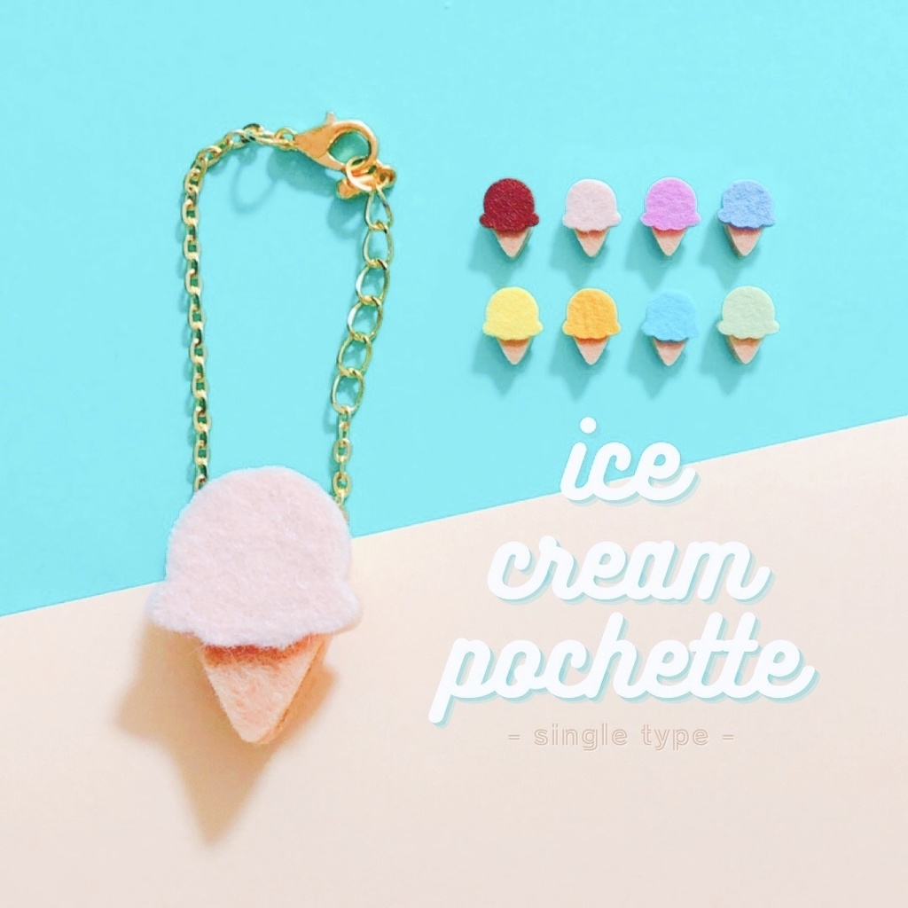 ice cream pochette