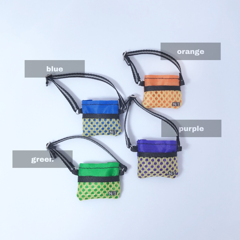 Nylon Sacoche -multi color-