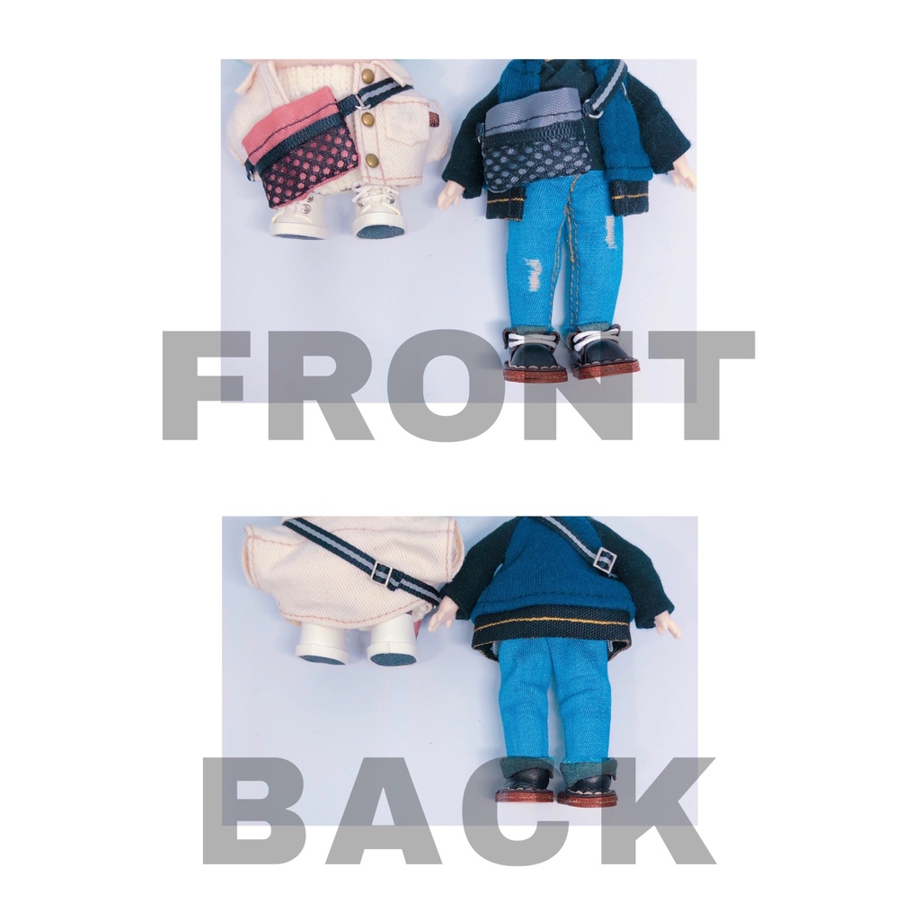 Nylon Sacoche -chocolate-