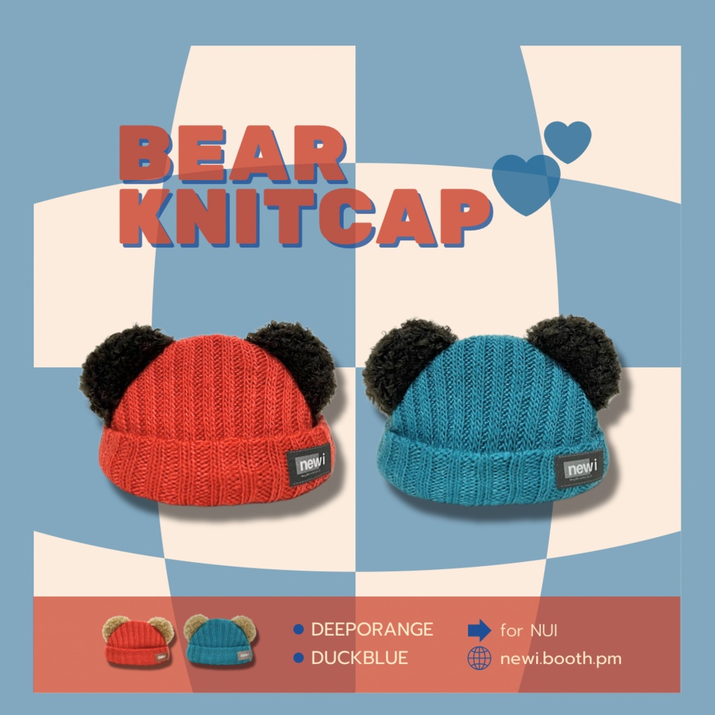 bear knitcap