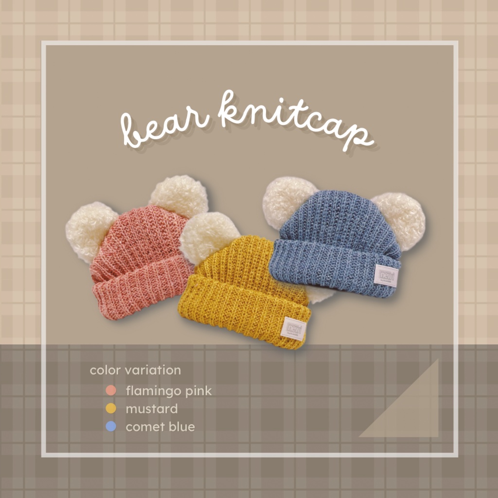 bear knitcap