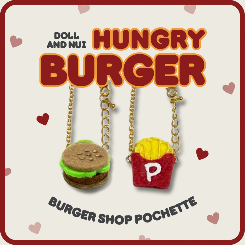 BURGER SHOP POCHETTE