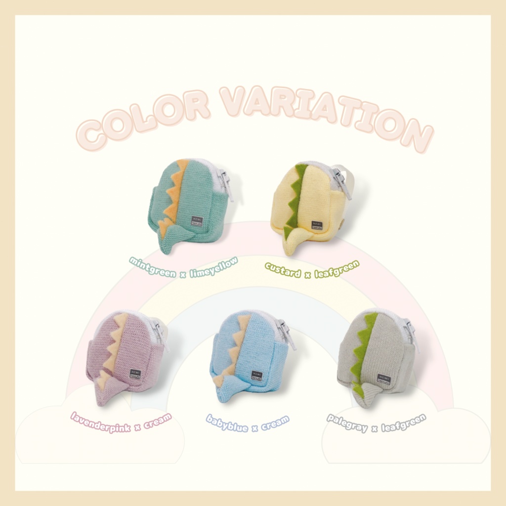 DINO-SACK -pastel-