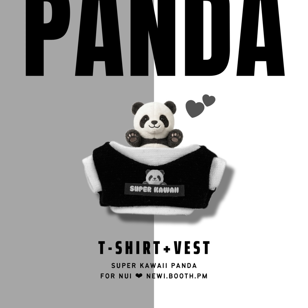 KAWAII PANDA SET