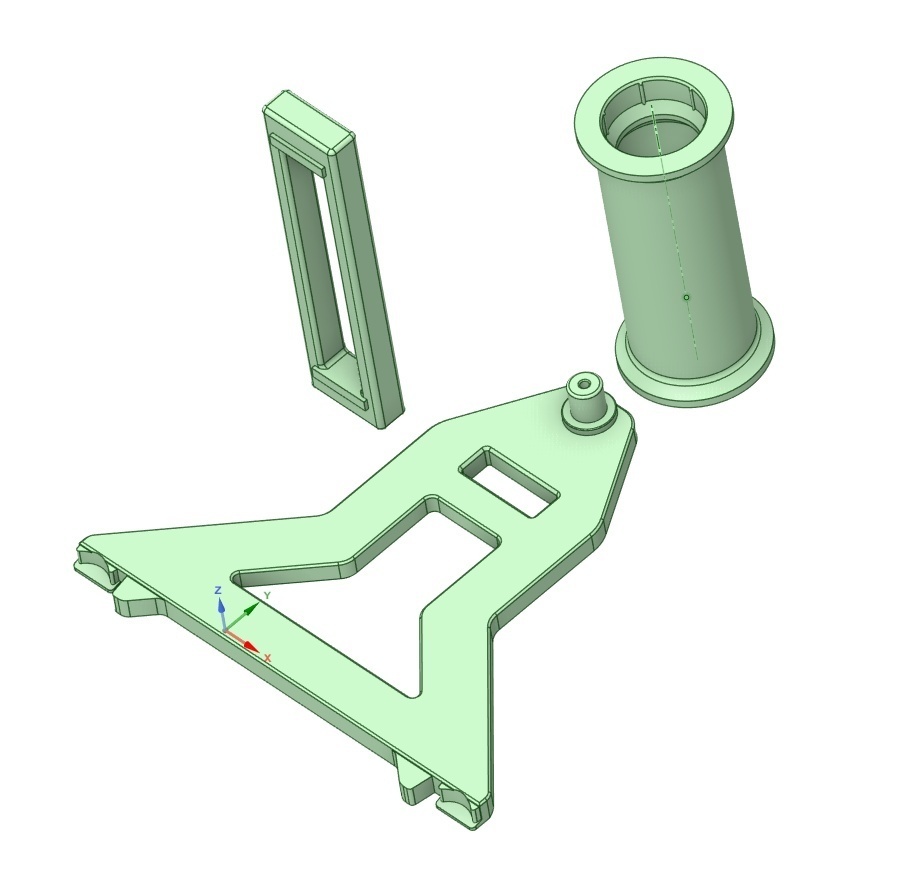 Creality フィラメントドライヤー Space Pi 用 スプールホルダー Spool Holder